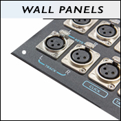 custom audio wall panels for microphones, headphones and speakers