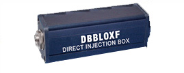 guitar direct box XLR audio