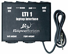 LTI Blox laptop iPod interface