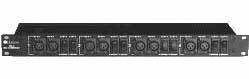 4 channel rack mount microphone mic combiner box