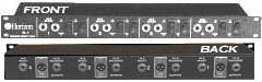 4 channel XLR guitar line rack mount direct box
