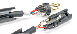 Inner wiring of 22 gauge microphone patch cables