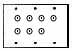 wall plate and 7 BNC jacks