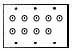 wall plate and 9 BNC jacks