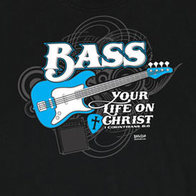bass player Christian T-Shirt music