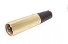 male xlr gold cable mount