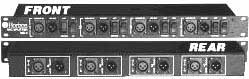 4 channel XLR guitar line rack mount direct box