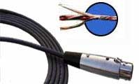 24 Gauge quad dual twisted pair recording Microphone cables
