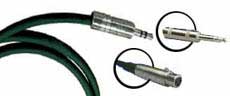 patch audio cables, 1/8", XLR, TRS