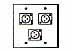 3 XLR wallplate