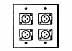 4 XLR wallplate